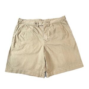 Birdwell Beach Britches Shorts Men’s 38 Tan Chino Khaki Drawstring